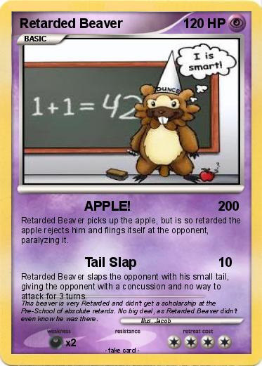 Pokemon Retarded Beaver
