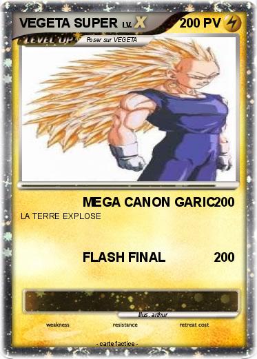 Pokemon VEGETA SUPER
