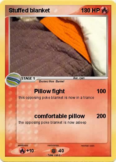 Pokemon Stuffed blanket