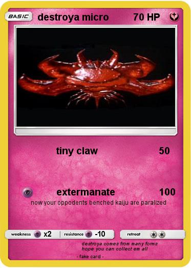 Pokemon destroya micro