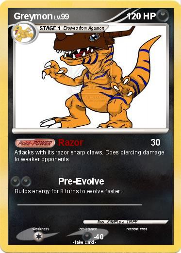 Pokemon Greymon