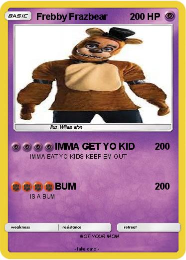 Pokemon Frebby Frazbear