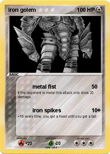Pokemon iron golem