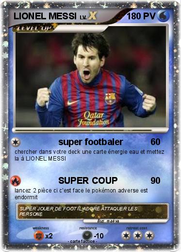 Pokemon LIONEL MESSI