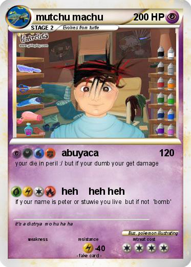 Pokemon mutchu machu