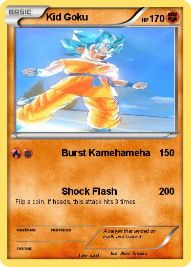 Pokemon Kid Goku