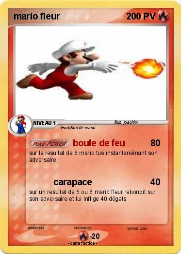 Pokemon mario fleur