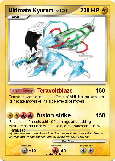 Pokemon Ultimate Kyurem
