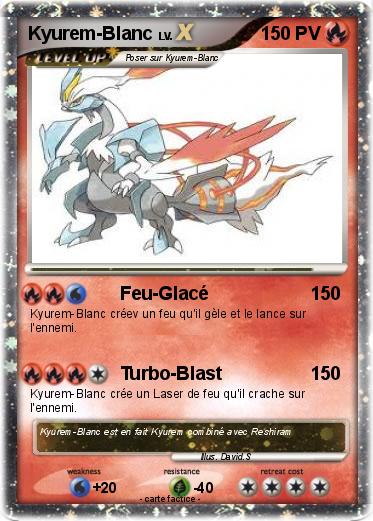 Pokemon Kyurem-Blanc