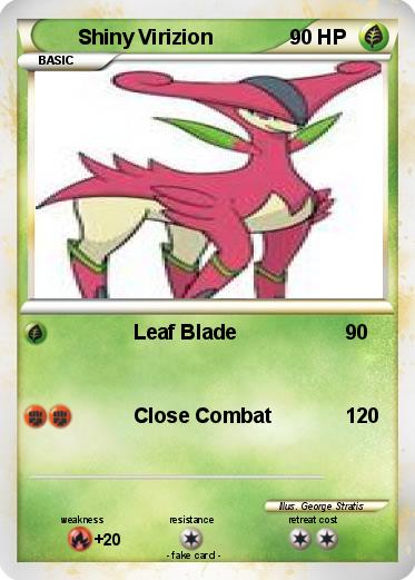 Pokemon Shiny Virizion