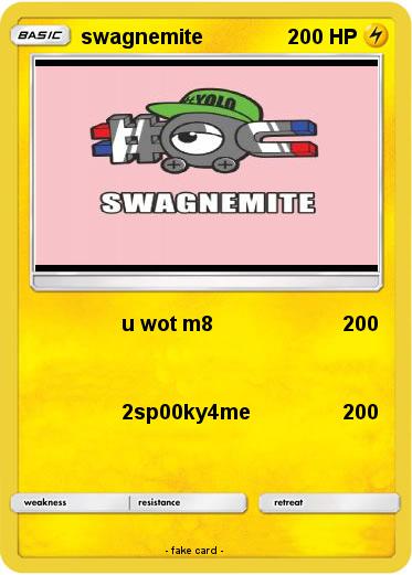 Pokemon swagnemite