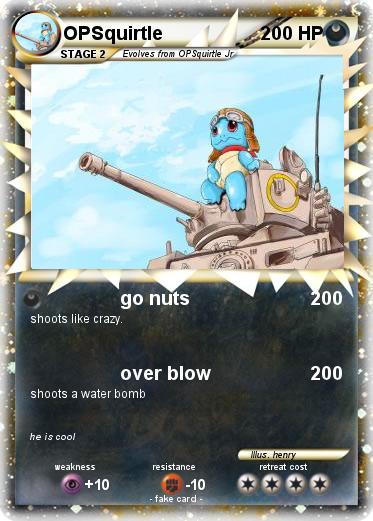 Pokemon OPSquirtle