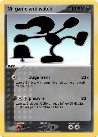 Pokemon Mr game and watch