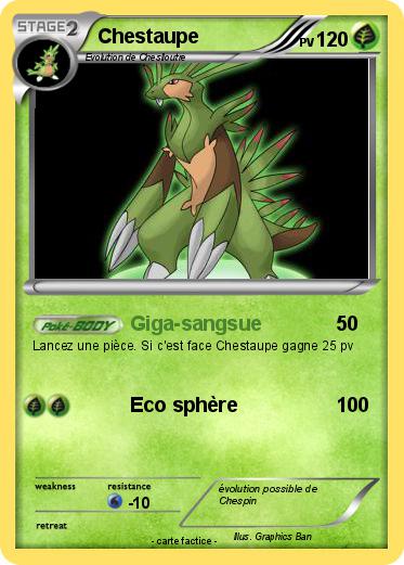 Pokemon Chestaupe