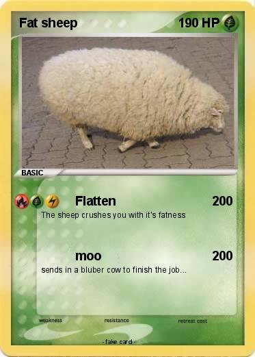 Pokemon Fat sheep
