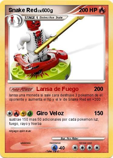 Pokemon Snake Red