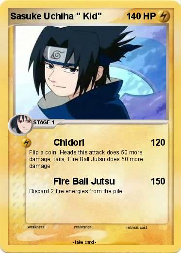Pokemon Sasuke Uchiha " Kid"