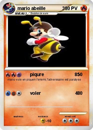 Pokemon mario abeille             3