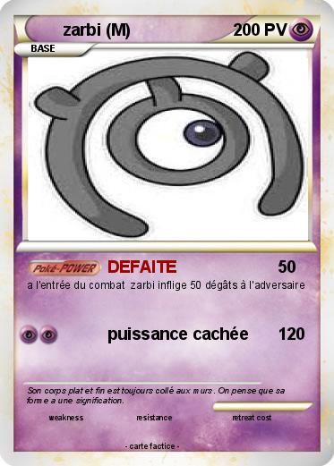Pokemon zarbi (M)