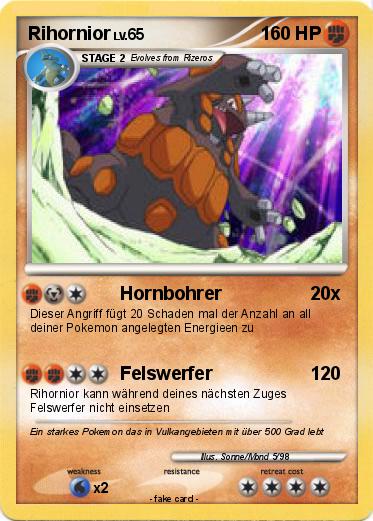 Pokemon Rihornior