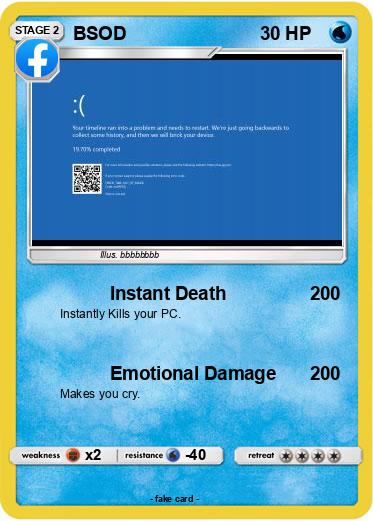 Pokemon BSOD
