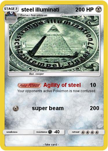 Pokemon steel illuminati