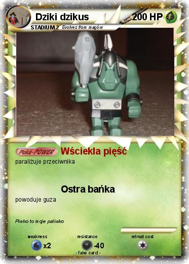 Pokemon Dziki dzikus