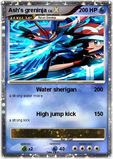 Pokemon Ash's greninja