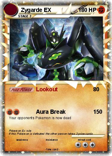 Pokemon Zygarde EX