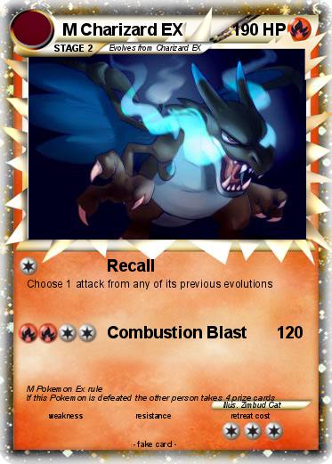 Pokemon M Charizard EX
