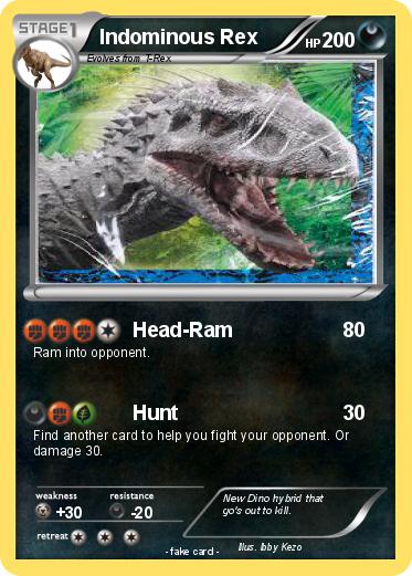 Pokemon Indominous Rex
