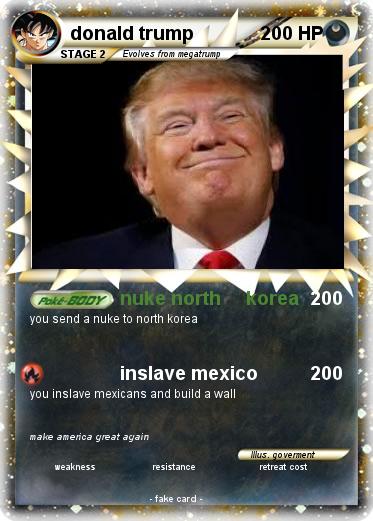Pokemon donald trump