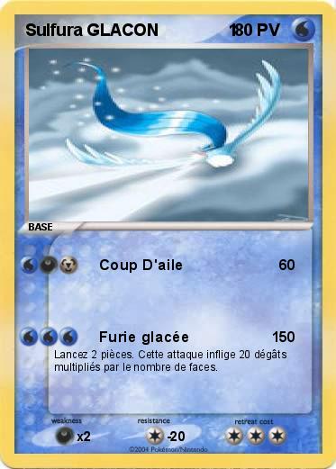 Pokemon Sulfura GLACON               1