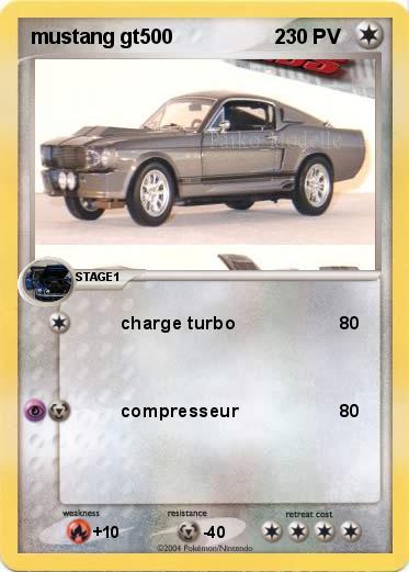 Pokemon mustang gt500                  2