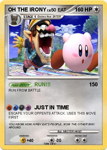 Pokemon OH THE IRONY