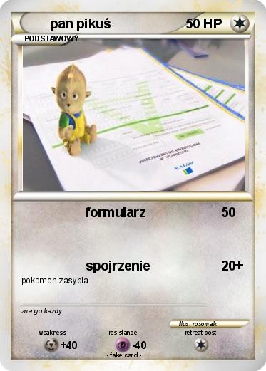 Pokemon pan pikuś