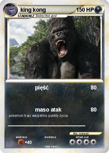 Pokemon king kong