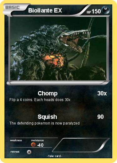Pokemon Biollante EX