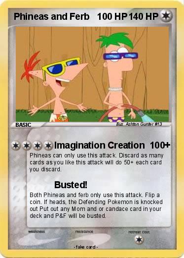 Pokemon Phineas and Ferb   100 HP
