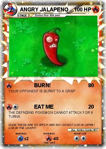 Pokemon ANGRY JALAPENO