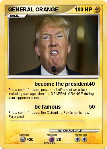 Pokemon GENERAL ORANGE