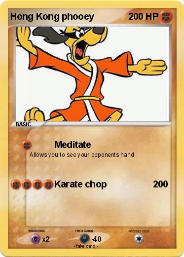 Pokemon Hong Kong phooey
