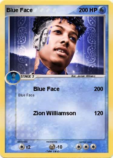 Pokemon Blue Face
