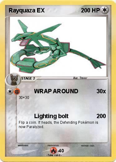 Pokemon Rayquaza EX