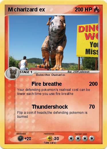 Pokemon M charizard ex