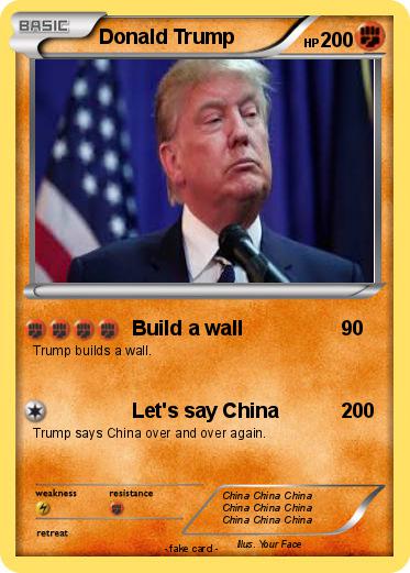 Pokemon Donald Trump