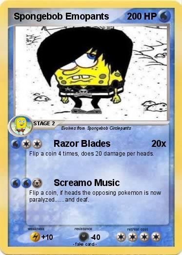 Pokemon Spongebob Emopants