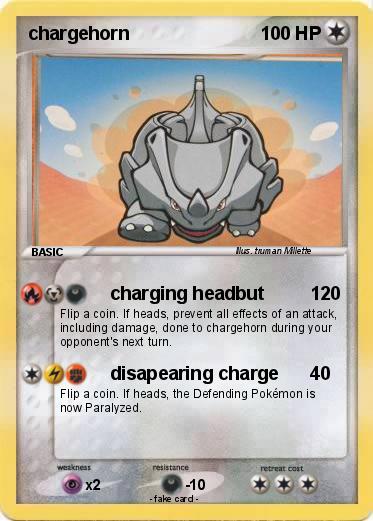 Pokemon chargehorn