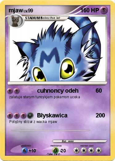 Pokemon mjaw