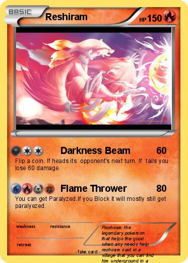Pokemon Reshiram